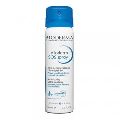 BIODERMA greito veikimo priemonė niežtinčiai odai ATODERM SOS SPRAY, 50 ml