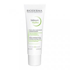 Bioderma Sebium Hydra drėkinamasis kremas į aknę linkusiai odai, 40 ml