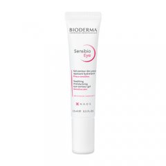 BIODERMA Sensibio paakių gelis EYE CONTOUR GEL jautriai lengvai sudirginamai odai,15 ml