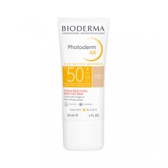 Apsauginis kremas nuo saulės į raudonį linkusiai odai, su išsiplėtusiais kapiliarais BIODERMA PHOTODERM AR SPF50, 30ml