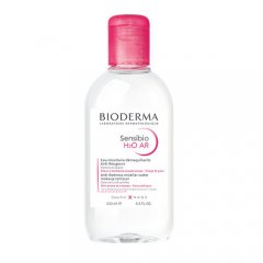 Bioderma Sensibio AR H2O valomasis (micelinis) vanduo į raudonį linkusiai odai, 250 ml