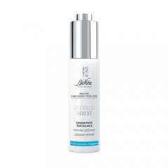 BIONIKE DEFENCE BOOST, apsaugines funkcijas stiprinantis koncentruotas serumas su hialurono rūgštimi ir prebiotikais, 30 ml