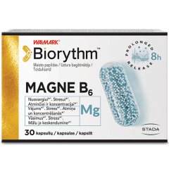 Magnis B6 BIORYTHM, 30 kapsulių