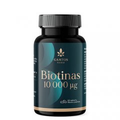 Biotinas 10 000 tabletės N60
