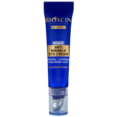 Naktinis paakių kremas su hialurono rūgštimi BIOXCIN AGE REVERSE ANTI WRINKLE EYE CREAM, 15ml
