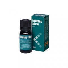 Valentis briliantinis žaliasis odos tirpalas, 1 %, 10 ml
