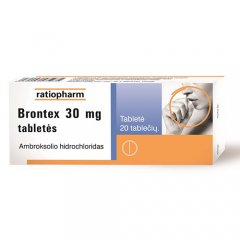Brontex 30 mg tabletės, N20