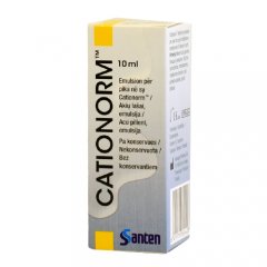 Cationorm akių lašai, emulsija, 10 ml