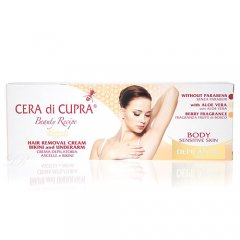Cera di Cupra BR depiliacinis kremas bikini ir pažastų odai, 100 ml