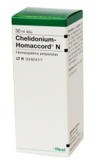 Chelidonium-Homaccord N geriamieji lašai, 30 ml