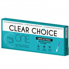 Nėštumo testas Clear Choice One, juostelė, N1