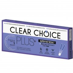 Nėštumo testas Clear Choice Plus, juostelė, N2