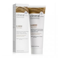 CLINERAL by AHAVA D-MEDIC pėdų kremas, 125ml