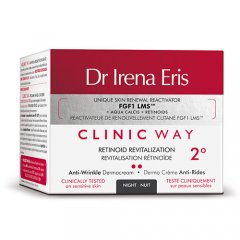 CLINIC WAY, Nr.2 naktinis kremas nuo raukšlių 40+, 50ml