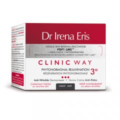 CLINIC WAY, Nr.3 naktinis kremas nuo raukšlių 50+, 50ml