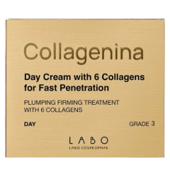 Dieninis veido kremas su 6 kolagenais COLLAGENINA 3 lygis, 50 ml