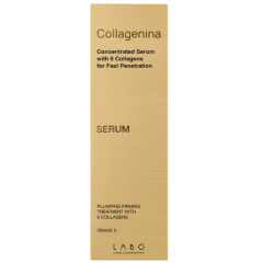 Koncentruotas serumas su 6 kolagenais COLLAGENINA 3 lygis, 30 ml