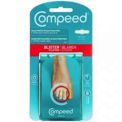 Pleistrai kojų pirštų puslėms COMPEED, 8 vnt.