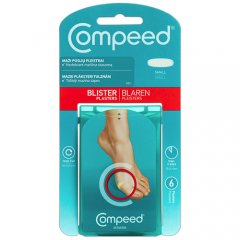Kojų pūslių pleistrai, maži, COMPEED, 6 vnt.