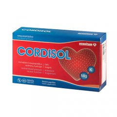Cordisol kalio ir magnio kapsulės, N60
