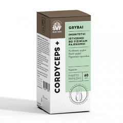 Cordyceps+ kapsulės N60 ŠVF