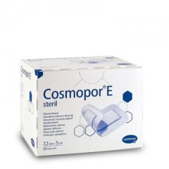 Cosmopor E sterilus, lipnus pleistras, 7,2 x 5 cm N50