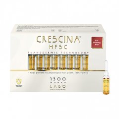 Crescina HFSC 100% 1300 40FL amp. plaukų atauginimui  (MOT) N20+20 "