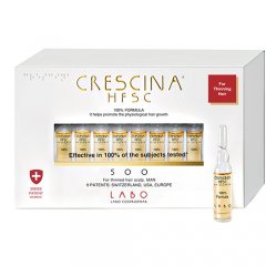 CRESCINA HFSC 100% – KOMPLEKSINĖ TERAPIJA  HFSC- 500,  VYRAMS 3,5 ML N20