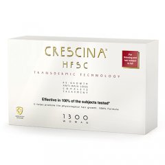 CRESCINA  TRANSDERMIC  Plaukų atauginimui ir slinkimo stabdymui, HFSC 1300* (MOT) kompleksas 3,5ml N20