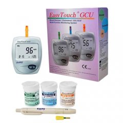 EasyTouch GCU gliukozės, cholesterolio, šlapimo rūgšties matuoklis