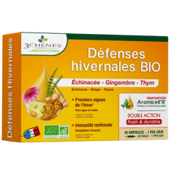 Imunitetui ir kvėpavimo takams DEFENCE BIO, 20 amp.