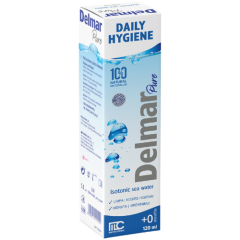 Fiziologinis jūros vanduo, nosies purškalas DELMAR PURE, 120 ml