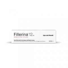 Dermatologinis gelinis užpildas lūpų sričiai FILLERINA 12 HA, 4 lygis, 7 ml