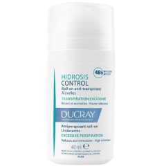 Rutulinis antiperspirantas nuo gausaus prakaitavimo DUCRAY HIDROSIS CONTROL, 40ml