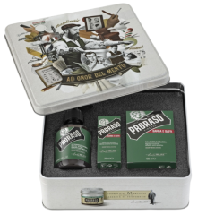 Vintažinis barzdos rinkinys PRORASO REFRESCHING, 1 vnt.