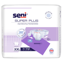 Sauskelnės suaugusiesiems SENI SUPER PLUS, XXL dydis, 10 vnt.