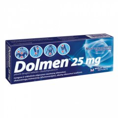 Dolmen 25 mg tabletės, N10