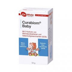 Dr.Wolz Curabiom Baby, milteliai, 54g