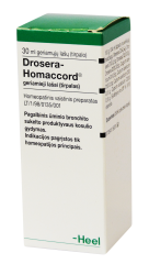 Drosera-Homaccord geriamieji lašai nuo kosulio, 30 ml