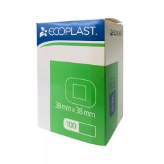 Nordeplast EcoPlast pleistrų rinkinys po injekcijų 38mmx38mm, N100