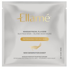 Šilkinė veido kaukė ELLAME REFRESHING COMPLEX, 1 vnt.