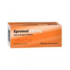 Epromul 220mg plėvele dengtos tabletės N10