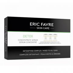 Eric Favre detoksikuojantis balansuojamasis serumas mišriai, riebiai odai DETOX SERUM 10x5ml