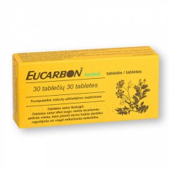 Eucarbon Herbal tabletės N30