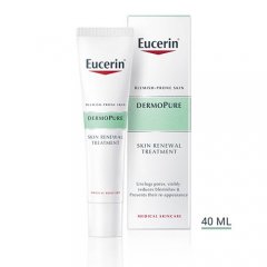 EUCERIN DERMOPURE odą atkuriantis serumas į aknę linkusiai odai 40ml 