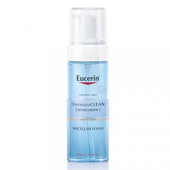 EUCERIN DermatoCLEAN micelinės putos, 150 ml