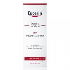 EUCERIN DermoCapillaire pH5 švelnus šampūnas jautriai galvos odai, 250 ml