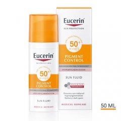 EUCERIN Sun Pigment Control fluidas nuo saulės ir hiperpigmentacijos SPF50+ 50ml
