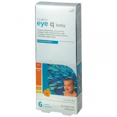 EyeQ atsukamosios kapsulės kūdikiams, N30