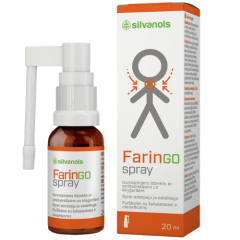 Faringospray apelsinų skonio purškalas 20ml